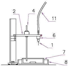 nozzle holder draw