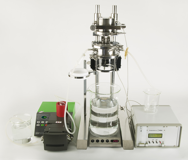 Open 13 nozzles system with peristaltic pump